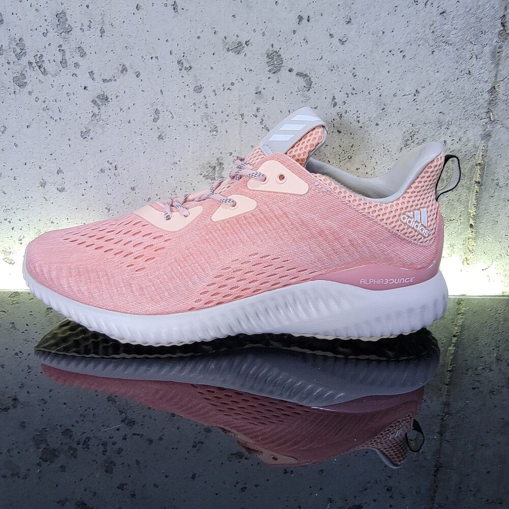 Adidas Alpha Bounce EM Women's Running Shoes, Size 10, Alpha Pink